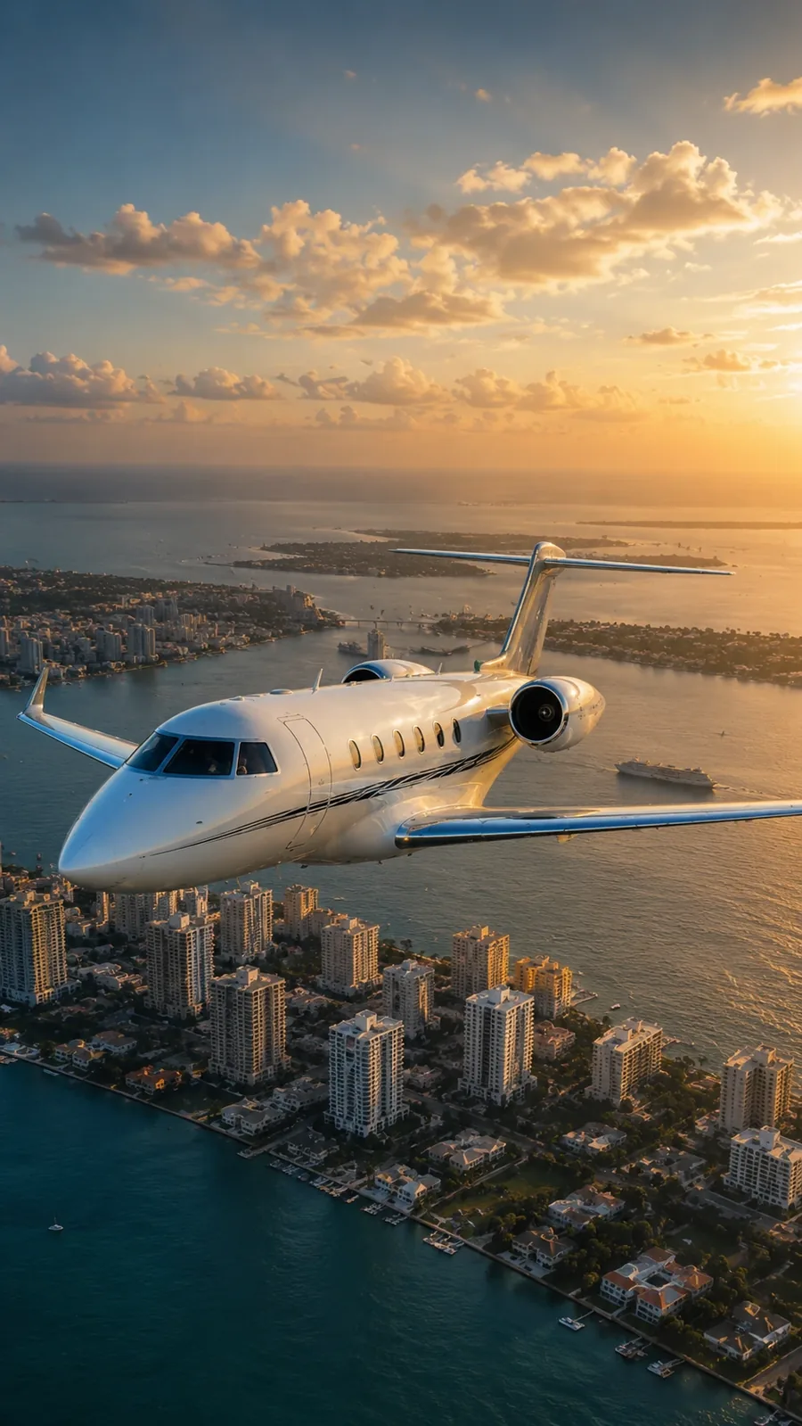 A private jet